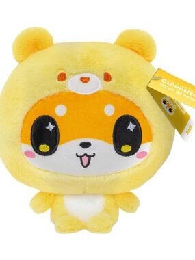 Cloudheads Mochi The Shiba Inu Dog Weighted Plush Pineapple Cake Scented Animal